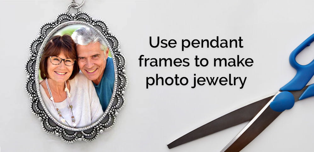 Photo Jewelry Pendant Frames